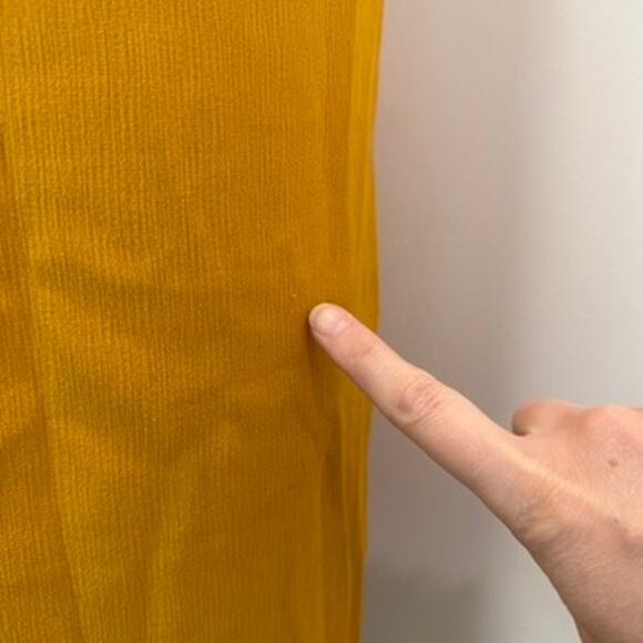 Dolan Anthropologie Short Sleeve Tunic Dress Size XS Yellow - Picture 12 of 14